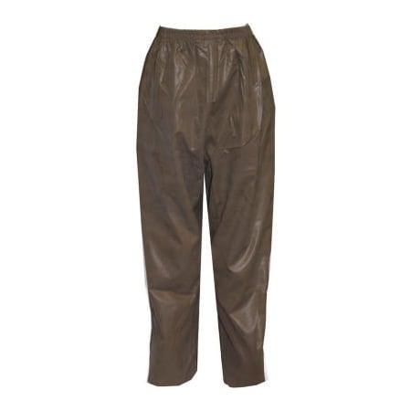 Tingley Rain Pants, Lightweight Magnaprene Single Coated Neoprene on Nylon, Green, Size S P12008.SM